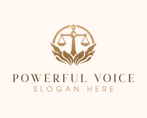 Politician - Elegant Justice Scale logo design