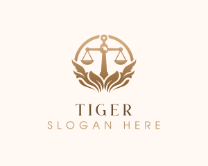 Councilor - Elegant Justice Scale logo design