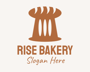 Sourdough - Brown Loaf Bread logo design