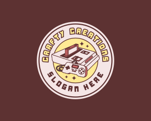 Hobby - Retro Game Console logo design