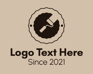 Painter - Painter Hardware Badge logo design