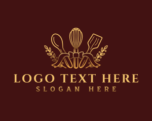 Ribbon - Luxury Kitchen Restaurant logo design