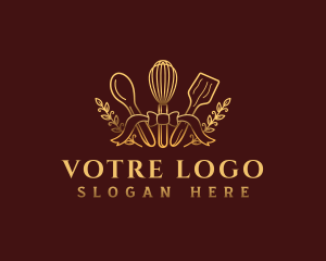 Restaurant - Luxury Kitchen Restaurant logo design