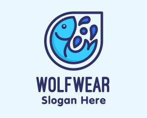 Blue Fish Aquatic Logo