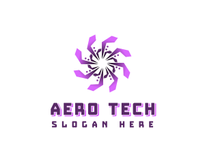 Artificial Intelligence Tech logo design