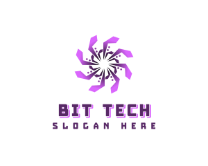 Artificial Intelligence Tech logo design