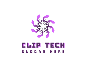 Artificial Intelligence Tech logo design