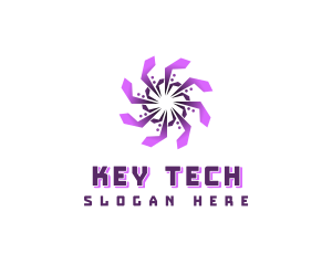 Artificial Intelligence Tech logo design