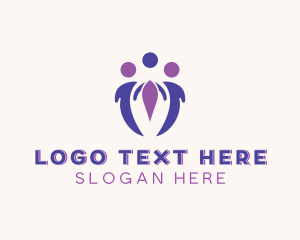 Counseling - Family Community Charity logo design