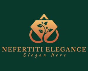 Elegant Crystal Nature, logo design