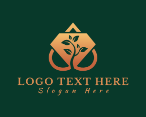 Elegant - Elegant Crystal Nature, logo design