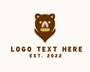 Bakeshop - Bear Bread Bakery logo design