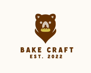 Bear Bread Bakery logo design