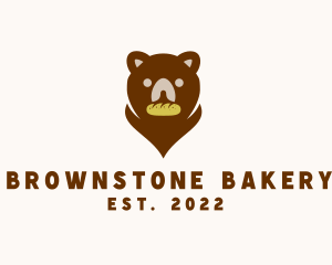 Bear Bread Bakery logo design