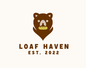 Loaf - Bear Bread Bakery logo design