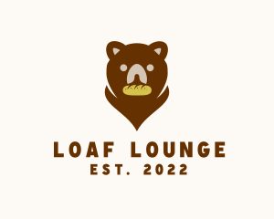 Loaf - Bear Bread Bakery logo design