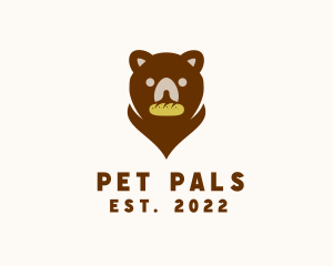 Bear Bread Bakery logo design