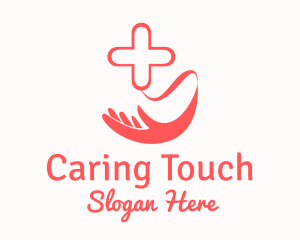 Caregiver - Hospital Charity Cross logo design