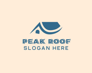 Home Roofing Window logo design