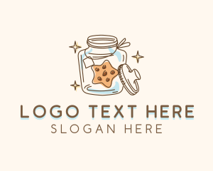 Dessert - Cookie Jar Biscuit logo design