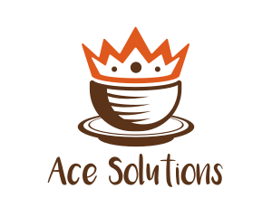 Hot Chocolate - Coffee Cup King logo design