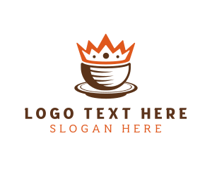 Royalty - Coffee Cup King logo design