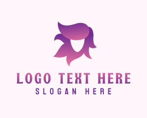 Shampoo - Hair Wig Hairstyle logo design