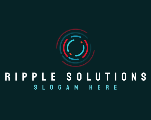 Ripple - Ai Digital Motion logo design