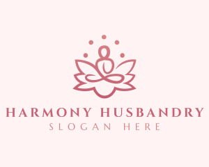 Spa Meditation Therapy logo design