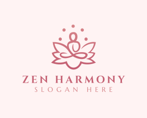 Spa Meditation Therapy logo design