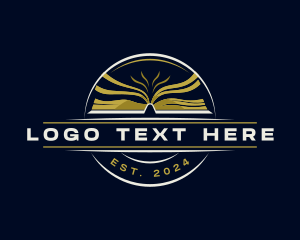 Education - Book Publishing Educational logo design