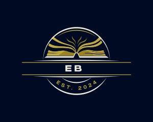 Book Publishing Educational Logo