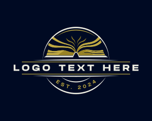 Book Publishing Educational Logo