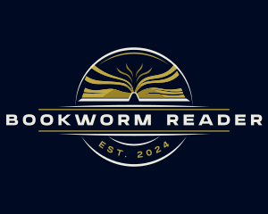 Reader - Book Publishing Educational logo design