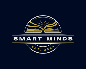 Book Publishing Educational logo design