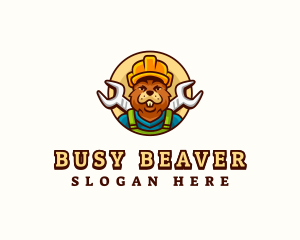 Beaver Handyman Repair logo design
