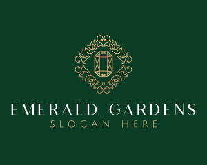 Emerald - Decorative Emerald Diamond logo design