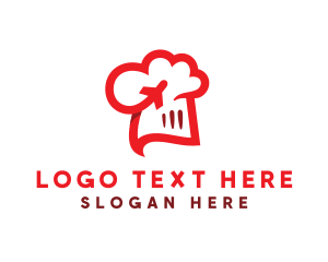 Hat - International Airplane Food Travel logo design