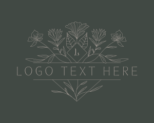 Skin Care - Elegant Floral Stylist logo design