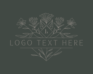 Lifestyle - Elegant Floral Stylist logo design