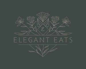 Elegant Floral Stylist logo design