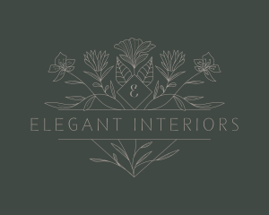 Elegant Floral Stylist logo design