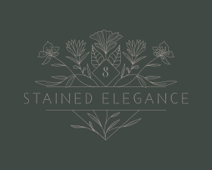 Elegant Floral Stylist logo design