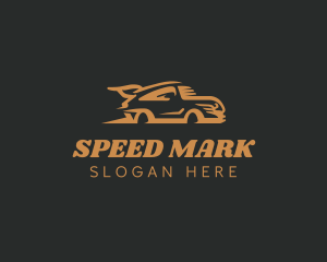 Racing Car Automobile logo design