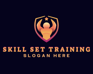Training - Strong People Training logo design