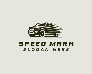 SUV Car Speed logo design