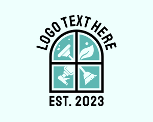 Clean - Window Eco Housekeeper logo design