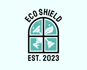 Window Eco Housekeeper logo design