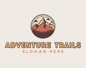 Peak Mountain Trekking logo design