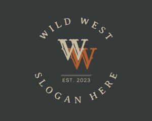 Western - Wild Western Rodeo logo design